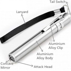 "Metal Torch (W/O Battery) AP0229"