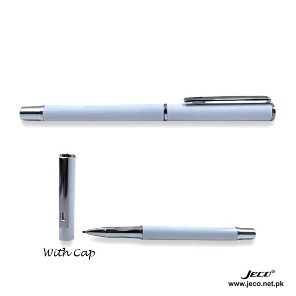 BP9006B Gel Pen (White Silver)