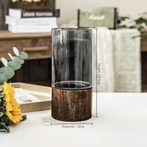 Wooden Glass Vases!*