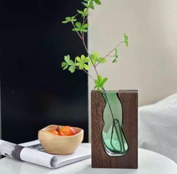 Wooden Glass Vases!*