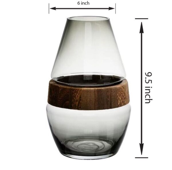 Wooden Glass Vases!*