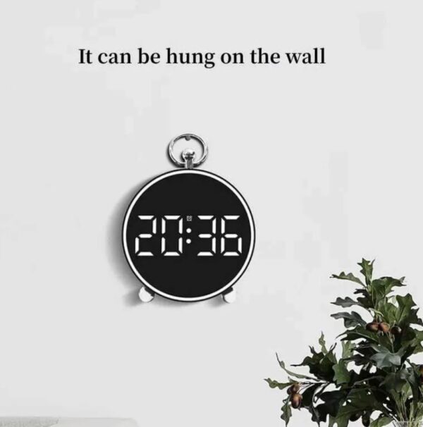 Voice Control Digital Alarm Clock with Mood Light - Image 5