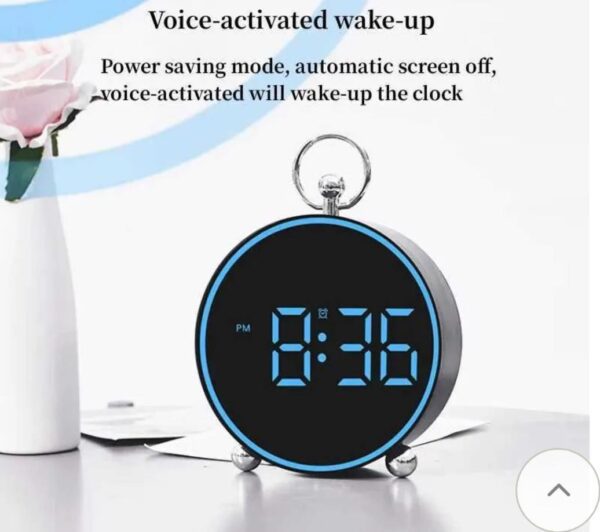 Voice Control Digital Alarm Clock with Mood Light