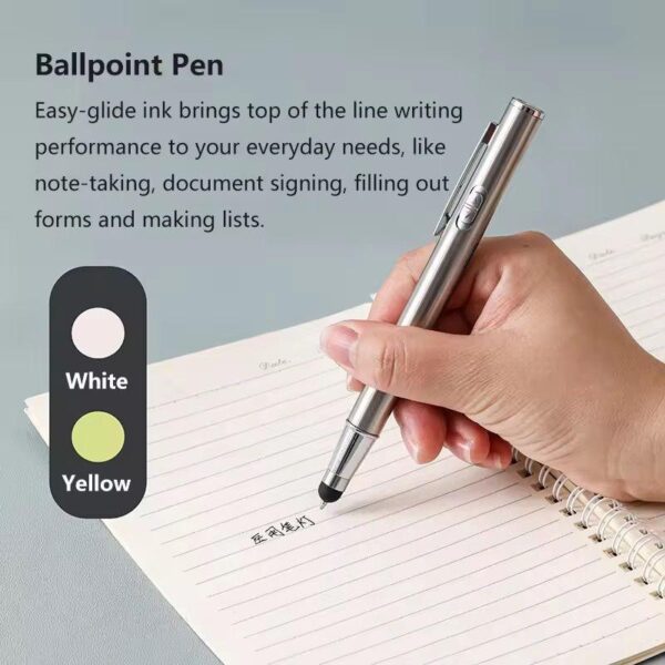 4-in-1 Ball-point Pen Light Medical Flashlight - Image 2