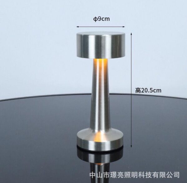 Premium Metal Rechargeable Lamp - Image 2