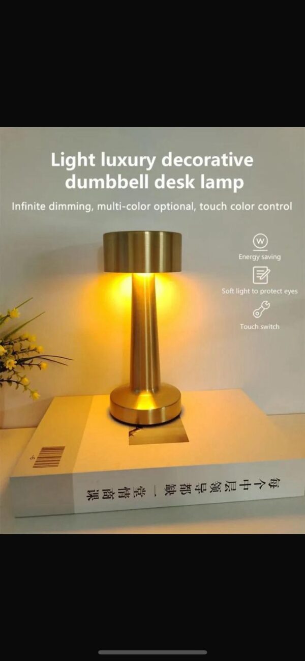 Premium Metal Rechargeable Lamp - Image 4