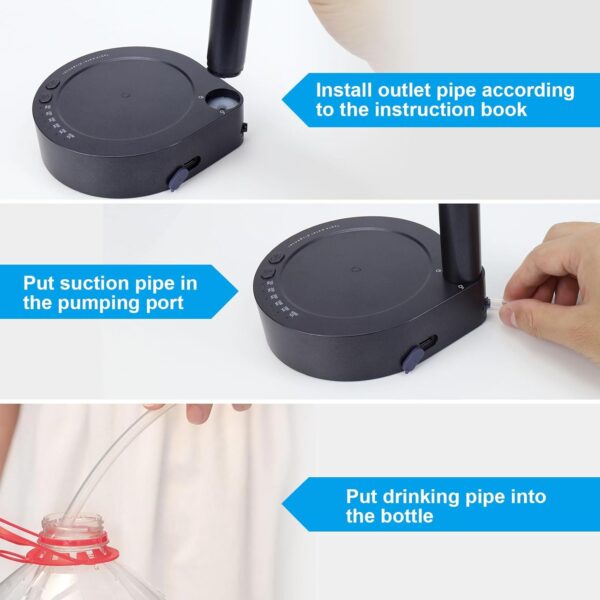 Intelligent Water Dispenser Rechargeable Water Pump - Image 5
