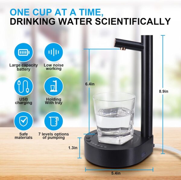 Intelligent Water Dispenser Rechargeable Water Pump - Image 7