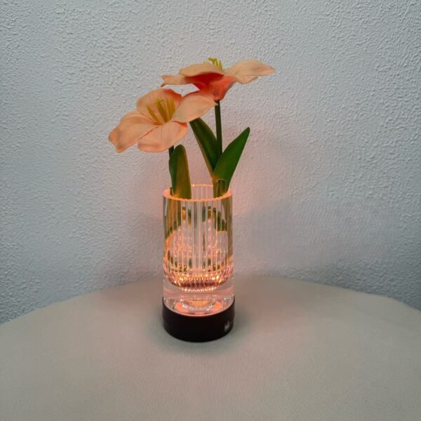 AuraGlow Fluted LED Vase Lamp - Image 3
