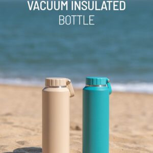 TYESO Outdoor Sports Water Bottle with Handle (710 ml) or (24 OZ)