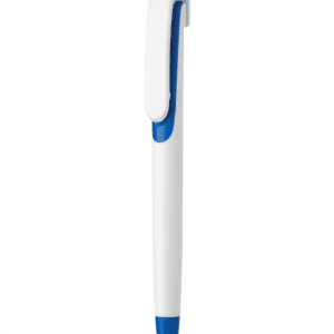 Model BP-2058 Plastic pen white Blue