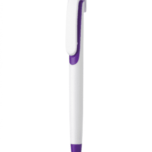 Model BP-2058 Plastic pen white purple