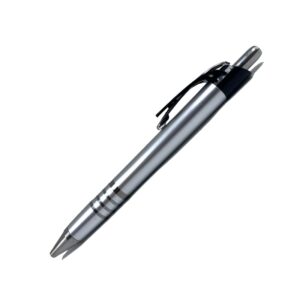 807 - Click Pen Plastic Silver